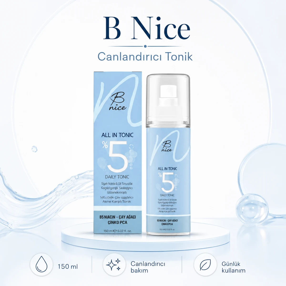 B Nice Canlandırıcı Tonik