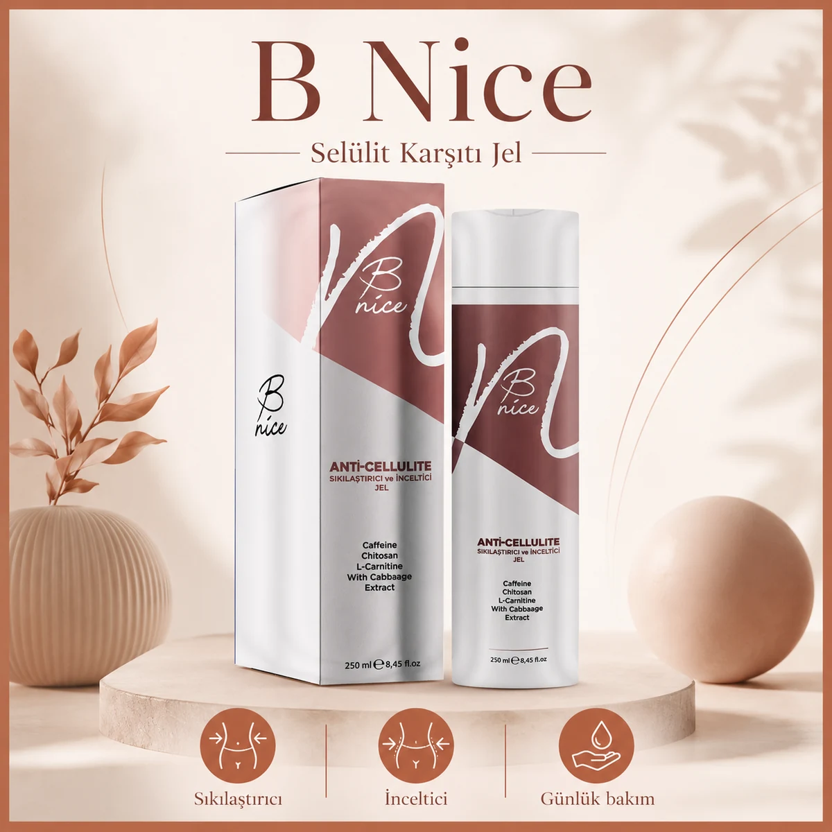B Nice Selülit Karşıtı Jel