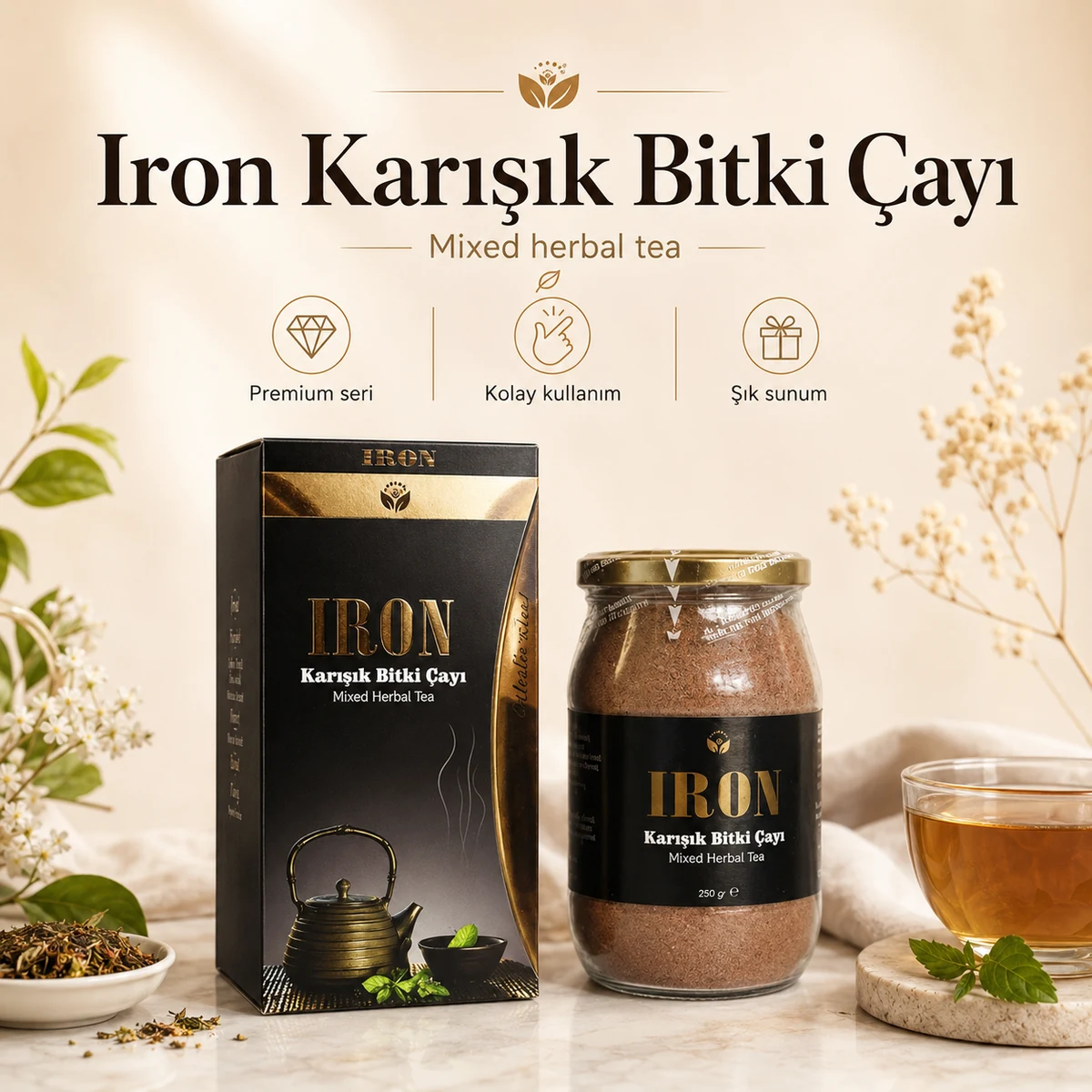 Iron Karışık Bitki Çayı