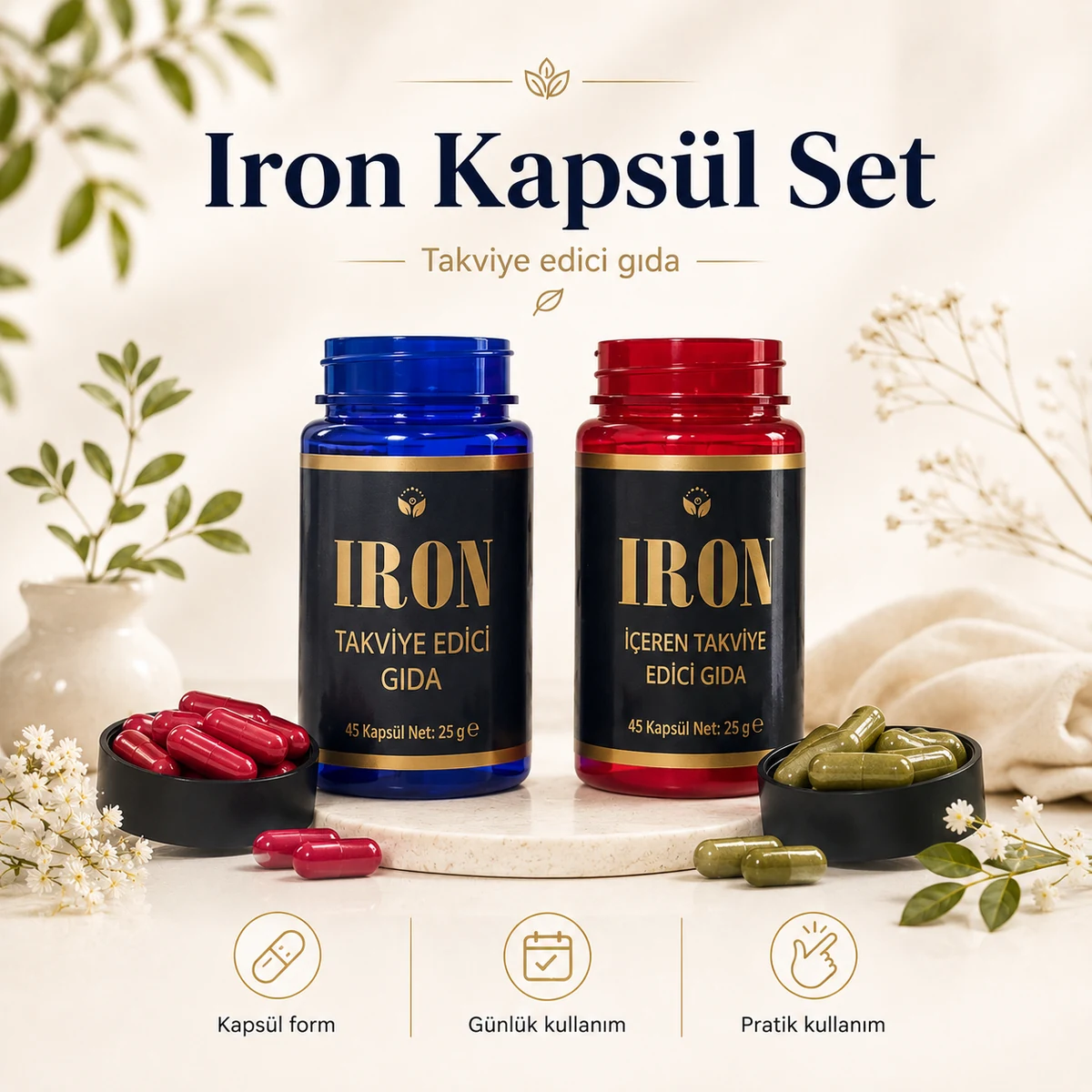 Iron Kapsül Set